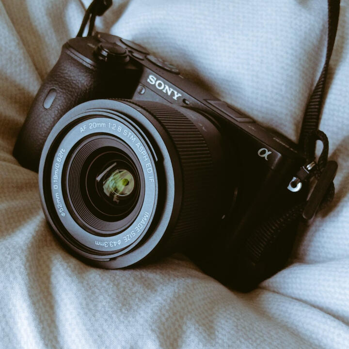 sony a6600 with f2.8 20mm lens